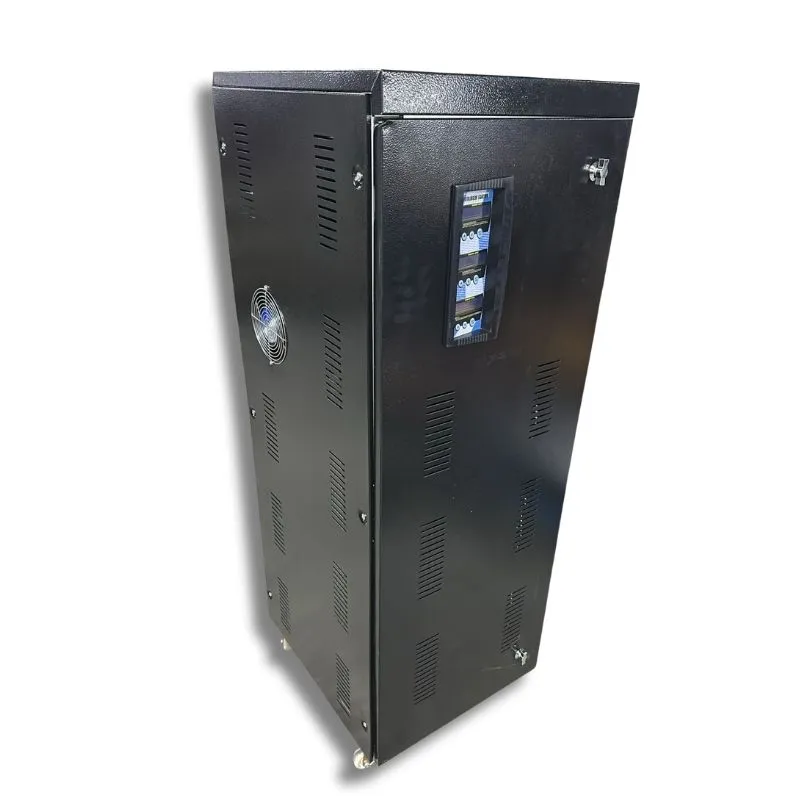 120 kVA Trifaze Statik Voltaj Regülatörü 3F/3F 300/450 Volt