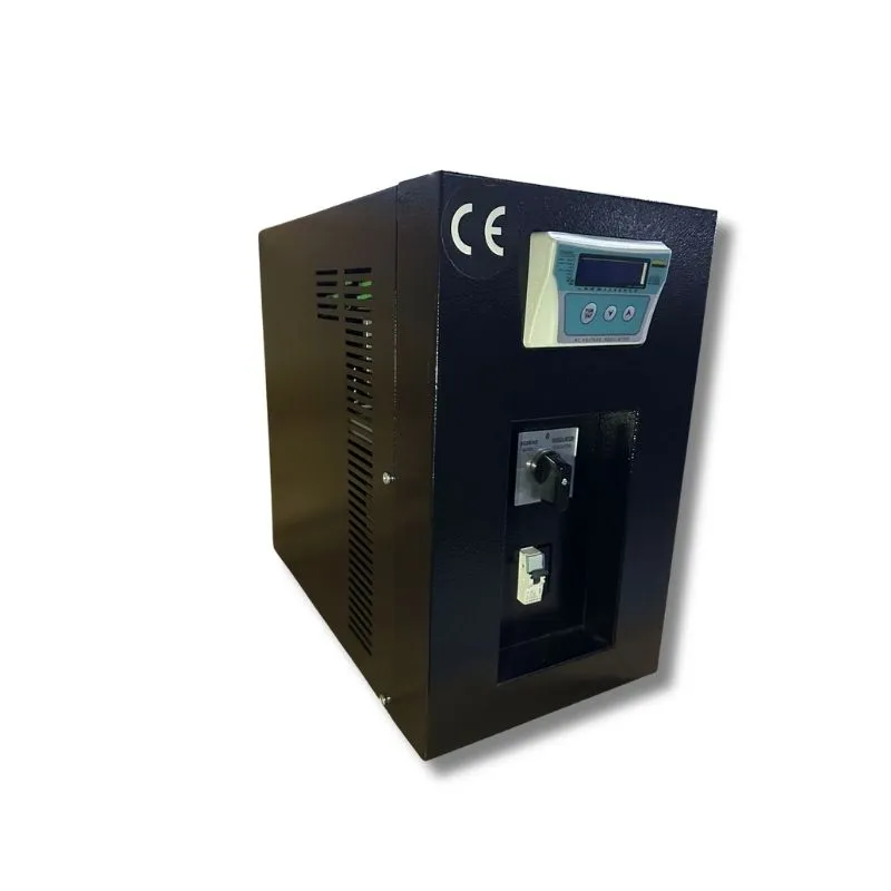7,5 kVA Monofaze Statik Voltaj Regülatörü 1F/1F 170/260 Volt