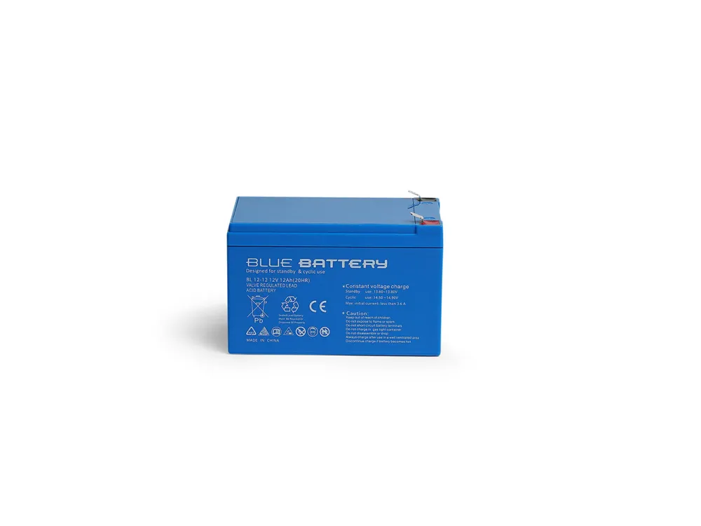 Blue Battery 12 Volt 12 Amper Bakımsız Kuru Akü Ups Aküsü