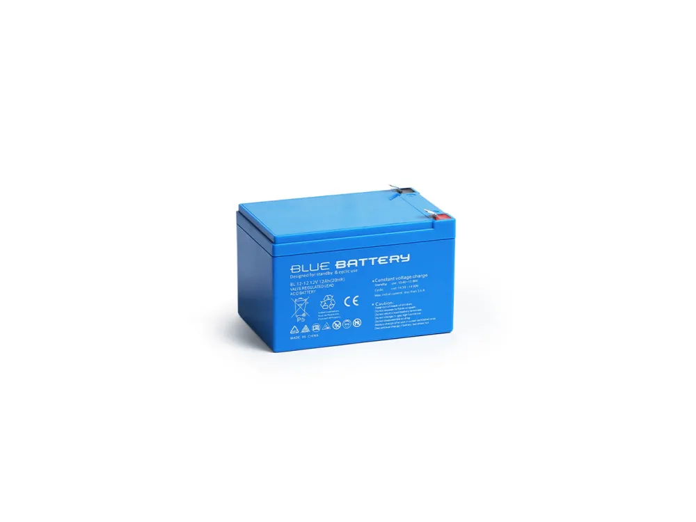 Blue Battery 12 Volt 12 Amper Bakımsız Kuru Akü Ups Aküsü