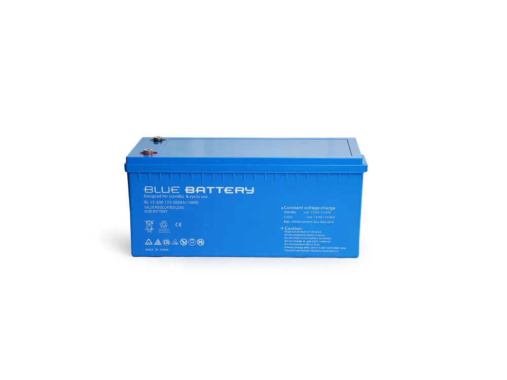 Blue Battery 12 Volt 200 Amper Bakımsız Kuru Akü Ups Aküsü