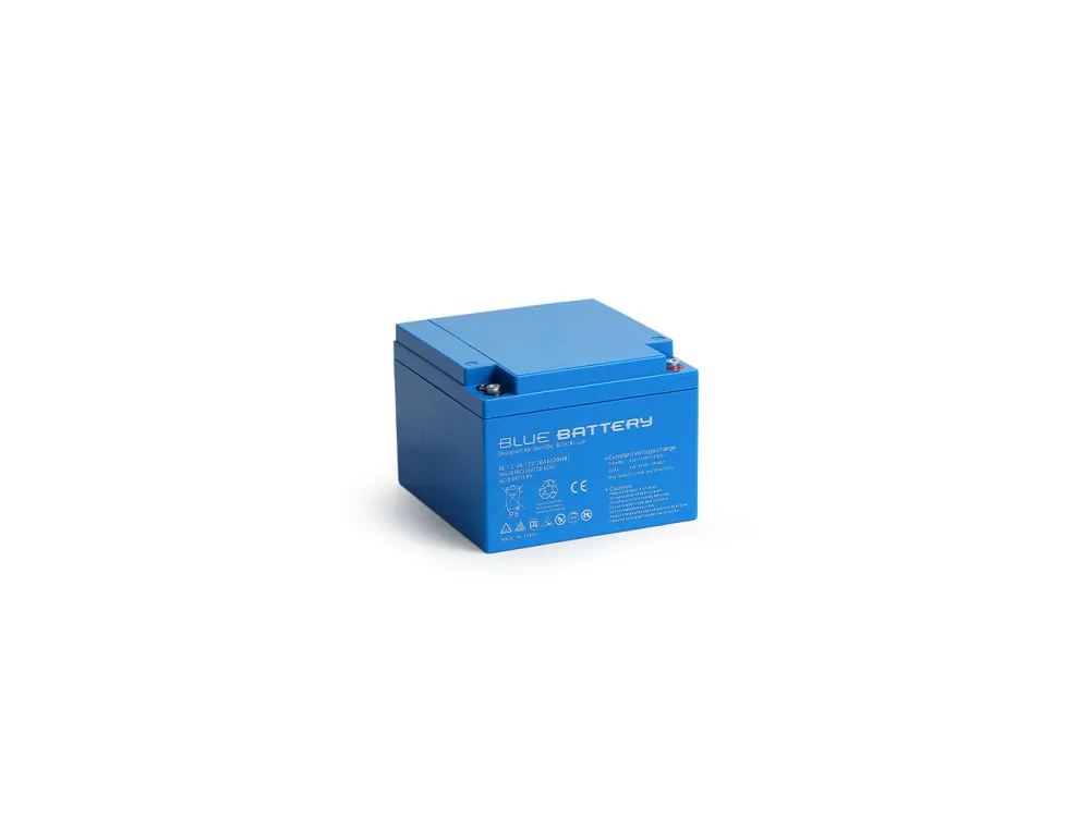 Blue Battery 12 Volt 26 Amper Bakımsız Kuru Akü Ups Aküsü