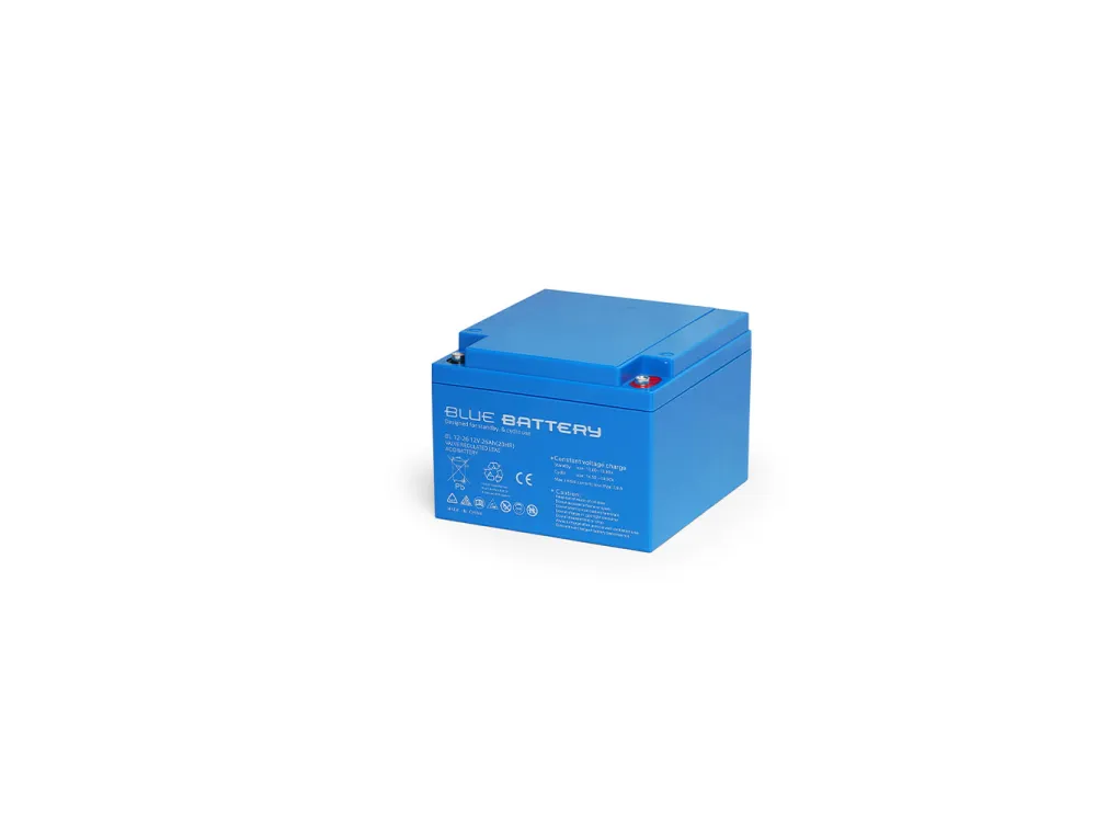 Blue Battery 12 Volt 26 Amper Bakımsız Kuru Akü Ups Aküsü