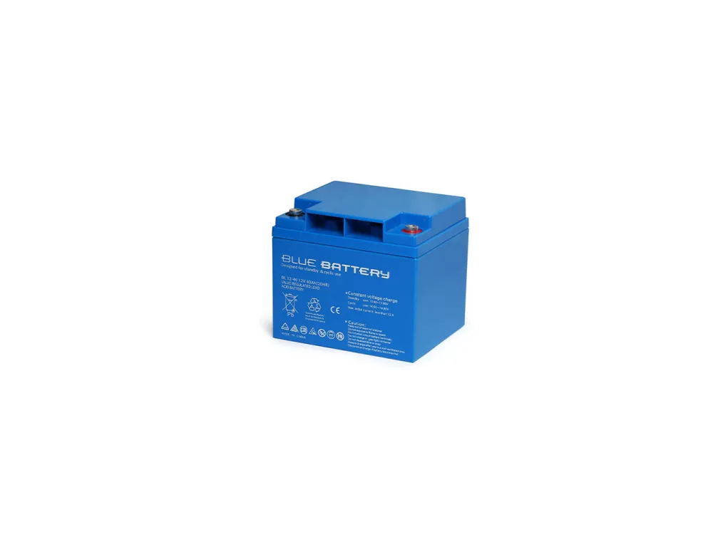 Blue Battery 12 Volt 40 Amper Bakımsız Kuru Akü Ups Aküsü