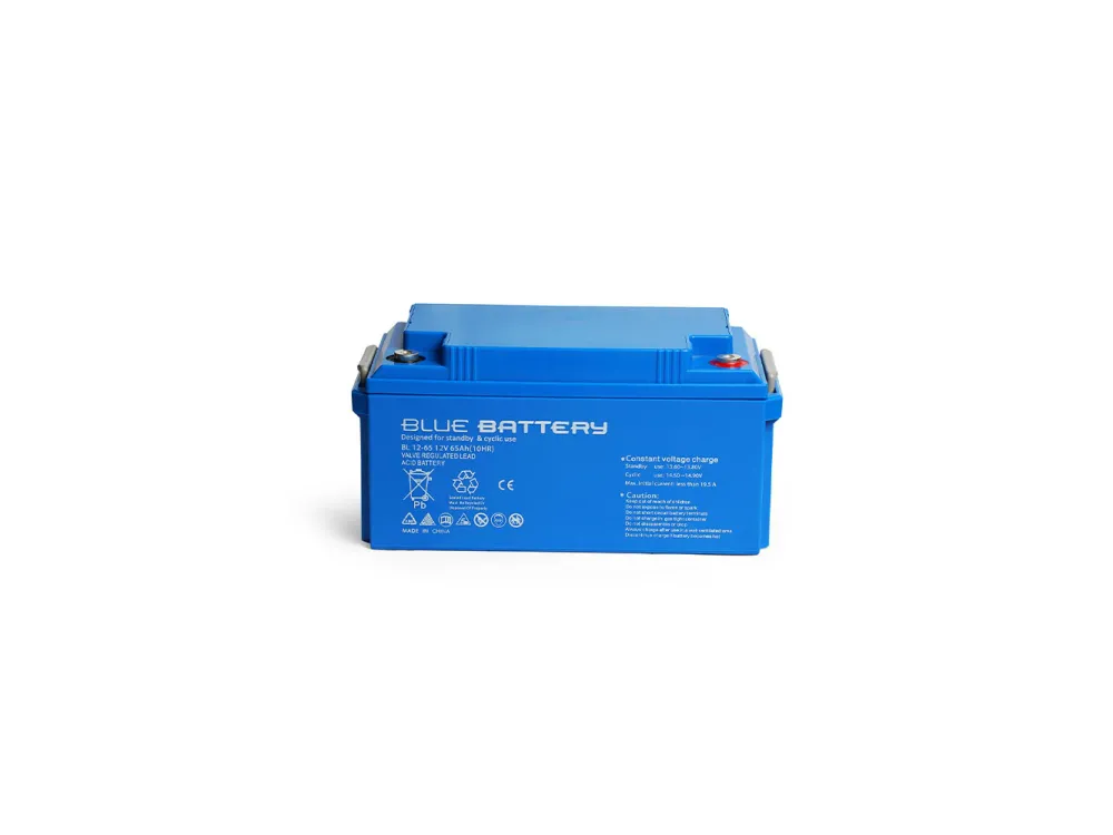 Blue Battery 12 Volt 65 Ah Bakımsız Kuru Akü Ups Aküsü