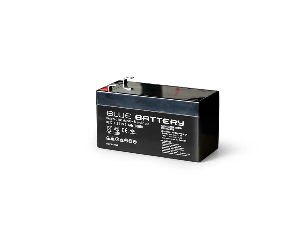 Blue Battery 12V 1.3Ah UPS Aküsü – Bakımsız ve Kuru