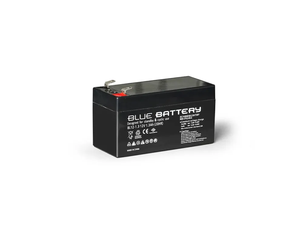 Blue Battery 12V 1.3Ah UPS Aküsü – Bakımsız ve Kuru