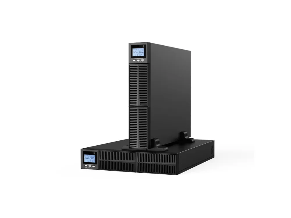 UPRT 11 Model 1 Kva Rack Tower Online Ups 3*7 Ah Akü Kesintisiz Güç Kaynağı